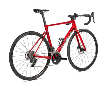 Colnago V4 Disc 2025 Complete Road Bike Ultegra Di2 12 Speed Red Silver, VDRD click to zoom image