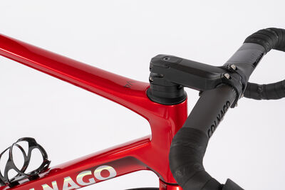 Colnago V4 Disc 2025 Complete Road Bike Ultegra Di2 12 Speed Red Silver, VDRD click to zoom image