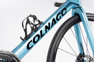 Colnago V4 Disc 2025 Complete Road Bike Ultegra Di2 12 Speed Blue Grey, VDBL click to zoom image