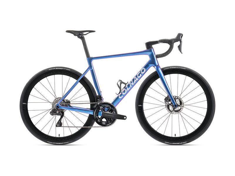 Colnago V4RS Disc 2024 Carbon Road Bike with Ultegra Di2 Iridescent Purple, Code: Rvbu click to zoom image