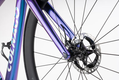 Colnago V4RS Disc 2024 Carbon Road Frameset Iridescent Purple, Code: Rvbu click to zoom image