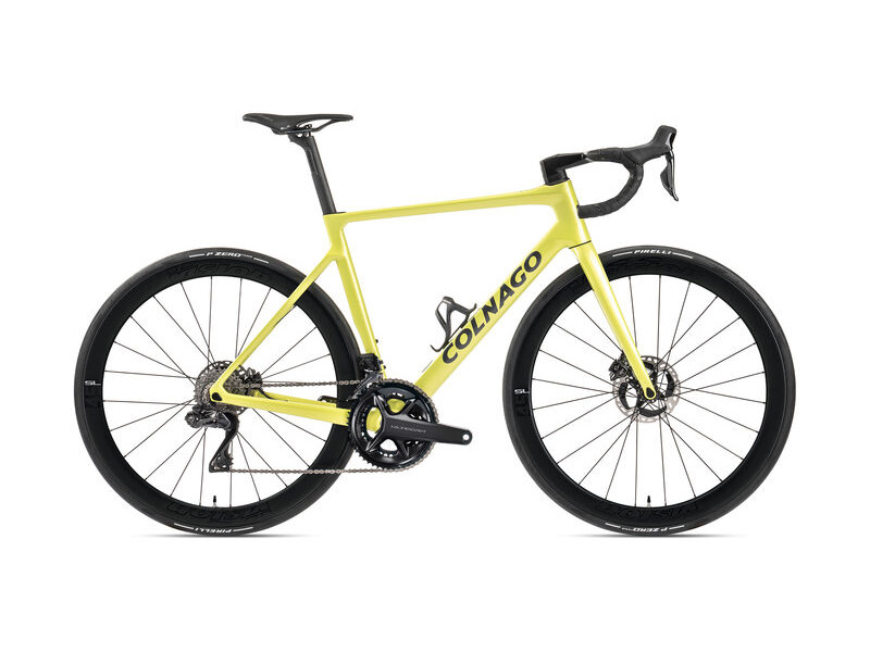 Colnago V4RS Disc 2024 Carbon Road Bike with Ultegra Di2 Lime, Code: Rvlm click to zoom image