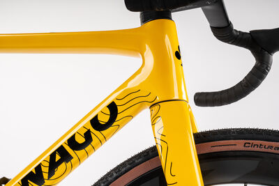 Colnago G4X 1x Carbon Gravel Complete Bike Shimano 822 1x12 Yellow, Code: Mytl click to zoom image