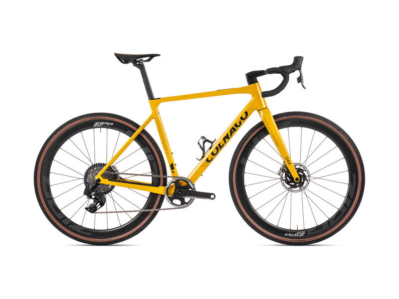 Colnago G4X 2x Carbon Gravel Complete Bike Shimano 820 2x12 Yellow, Code: Mytl click to zoom image