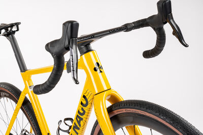 Colnago G4X 2x Carbon Gravel Complete Bike Shimano 820 2x12 Yellow, Code: Mytl click to zoom image