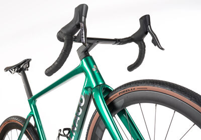 Colnago G4X 2x Carbon Gravel Complete Bike Shimano 820 2x12 Green, Code: Pigr click to zoom image