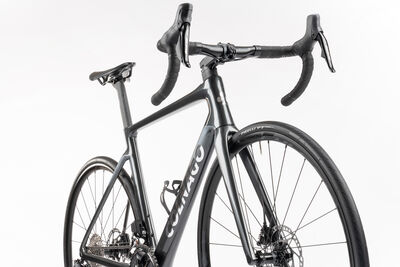 Colnago V4 Disc 2025 Complete Road Bike Ultegra Di2 12 Speed Black Grey, VDDK click to zoom image