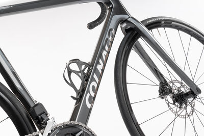 Colnago V4 Disc 2025 Complete Road Bike Ultegra Di2 12 Speed Black Grey, VDDK click to zoom image