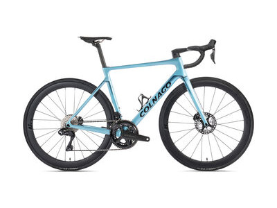 Colnago V4 Disc 2025 Complete Road Bike SC45 Wheels Ultegra Di2 12s Blue Grey
