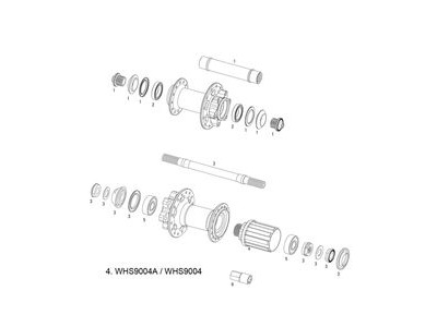 SRAM Freehub Body For X7/X9/Rise 40 Hub