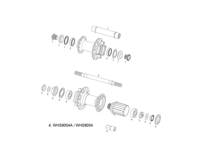 SRAM Freehub Body For X7/X9/Rise 40 Hub click to zoom image