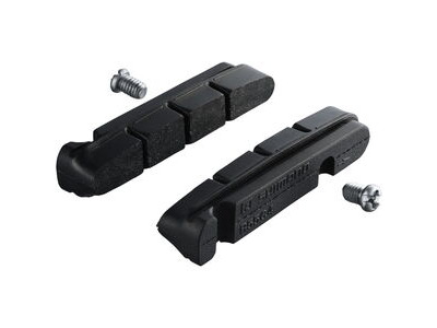 Shimano BR-9000 R55C4 cartridge-type brake inserts and fixing bolts, pair