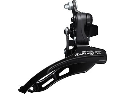 Shimano FD-TZ510 6-speed MTB front derailleur, down swing, down pull, 31.8mm, 66-69, 48T