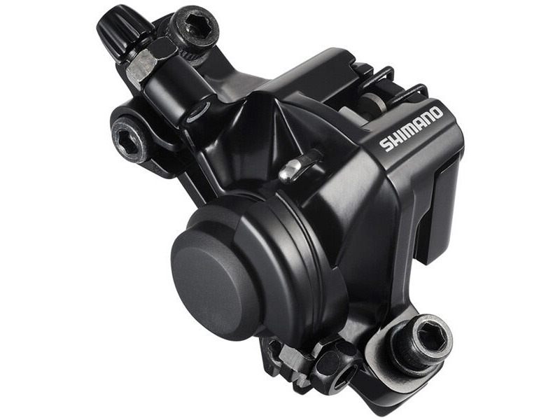 Shimano BR-M375 disc brake calliper, without adapter for front or rear, black click to zoom image