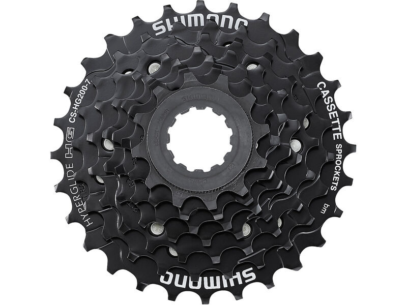 Shimano CS-HG200 7speed cassette 12 - 28T click to zoom image