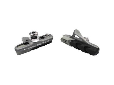 AZTEC Road System Plus Race Brake Blocks, lightweight holder Grey / Charcoal