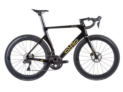 Orro VENTURI STC Ultegra-Di2 SC60 (523TT) SM Black/Gold Gloss  click to zoom image