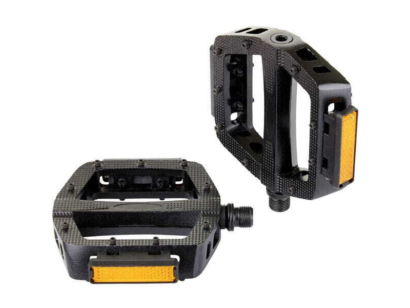 M-Part Primo Alloy platform pedals with screw pins, 9/16 inch thread click to zoom image