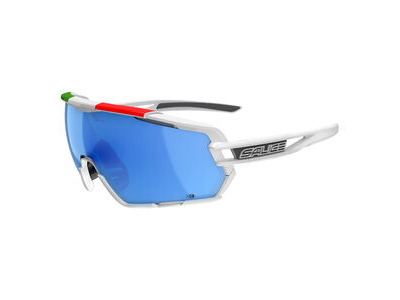 Salice 020 ITA RW Mirror - White Frame / Mirror Blue Lense