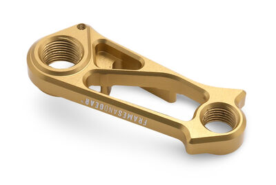 Frames and Gear Direct Mount DB Derailleur Hanger for Cannondale Supersix, Systemsix and Caad 13  Gold  click to zoom image