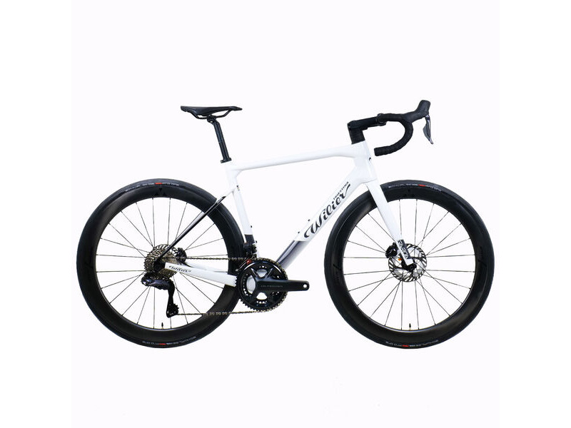 Wilier Garda Ultegra Di2 SWR Evo 50 White Black click to zoom image