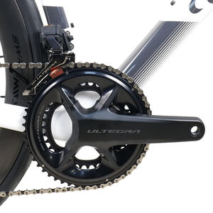 Wilier Garda Ultegra Di2 SWR Evo 50 White Black click to zoom image