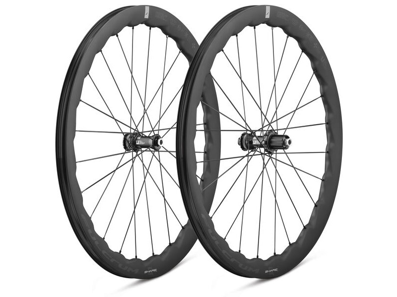 Fulcrum Sharq Carbon Shimano HG11 T/L Disc Brake Road Wheelset click to zoom image