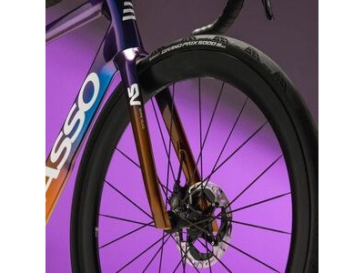 Basso SV Dura-Ace Di2/Cosmic SL Bike Viola Galaxy click to zoom image