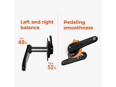 Magene TEO-P515 Power Meter With Carbon Cranks click to zoom image