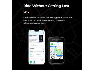 Magene C606 Pro Bike Computer click to zoom image