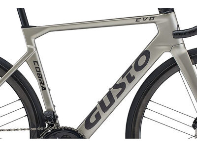 Gusto Cobra EVO Elite - Shimano 105 12 Speed XS, S, M, M/L, L, XL Titanium  click to zoom image