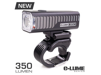 Serfas 350 E-Lume Front Light Aluminium Body