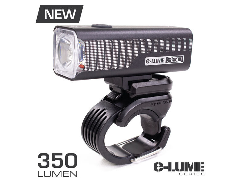 Serfas 350 E-Lume Front Light Aluminium Body click to zoom image