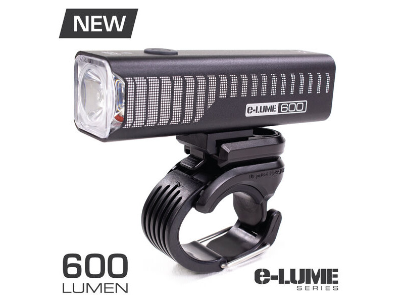 Serfas 600 E-Lume Front Light Aluminium Body click to zoom image